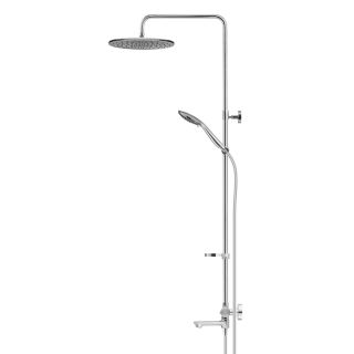 Душевая стойка Swedbe Hermes 9090G1GH с термостатическим смесителем для ванны хром/серый